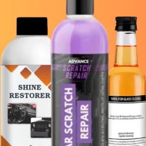 Dashboard polish + Car scratch + Glass cleaner (PA-101)