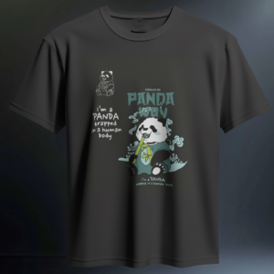 Panda Printed T-shirt (PA-101)