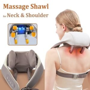 Neck And shoulder Back massager with Heat Deep Kneading Massage for Neck Back shoulder (ST-101)