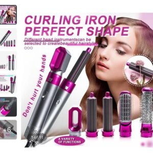 5 in 1 Hair Comb Straightener Brush Blow dryer (ST-101)