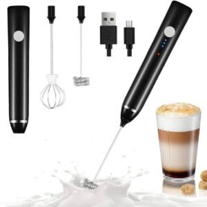 USB Milk Frother Handheld USB Rechargeable foam maker (ST-101)