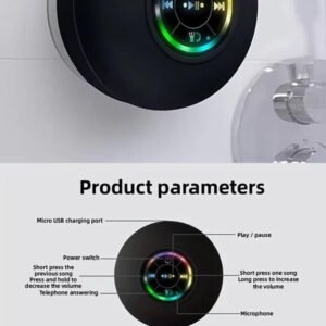 IPX4 Waterproof Portable Wireless Speaker |( ST-101) (Copy)