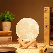 USB Moon Lamp 15 CM (Multi Colour)(ST-101)