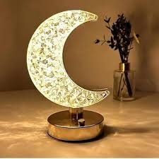 Moon Shaped Crystal Lamp(ST-101)