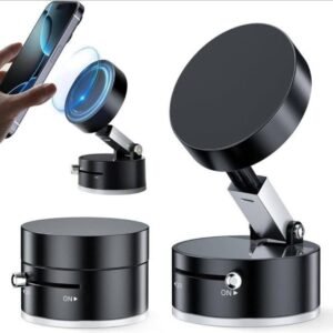 Vacuum Magnetic Suction Cup Phone Mount with 360 Degree Rotation (ST-102)