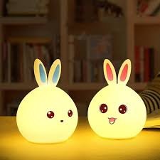 SILICONE RABBIT NIGHT LAMP(ST-102)
