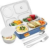 4 Compartment Stainless Steel lunch box(ST-101)