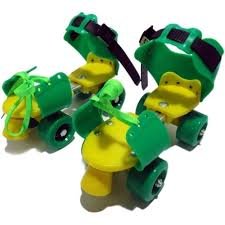Green Yellow Roller Skates (ST-102)