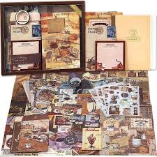 vintage scrapbook(ST-102)
