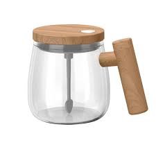 Self Stirring Glass Mug(ST-102)