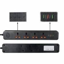 4 Socket and 3 USB Fast Charging Ports(ST-102)