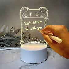 ACRYLIC MESSAGE BOARD RECTANGLE(ST-102)