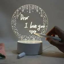 ACRYLIC MESSAGE BOARD ROUND(ST-102)