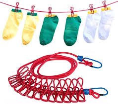 CLOTH LINE WITH CLIP(ST-102)