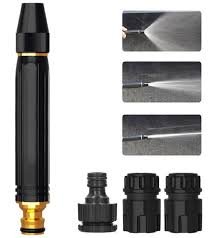 Black SPRAY WATER GUN with Attachment(ST-102)