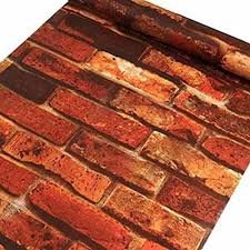 BRICK FOIL PAPER STICKER (45CM*2M)(ST-102)
