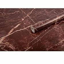 DARK BROWN Marble Aluminum Foil Kitchen Stickers(ST-102)