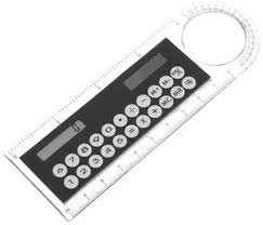 10 Cm Scale with Digital Calculator(ST-102)