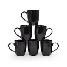 BLACK SQUARE COFFEE MUG(6 PIS SET)(ST-102)