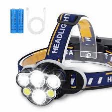 6 LED 8 MODES USB RECHARGEABLE WATERPROOF HEADLAMP(ST-102)