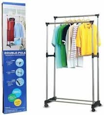 DOUBLE POLE CLOTH RACK(ST-102)